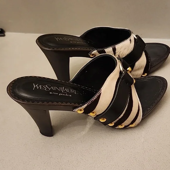 Yves St. Laurent YSL Zebra heels size ( 38EU) - Picture 4 of 7